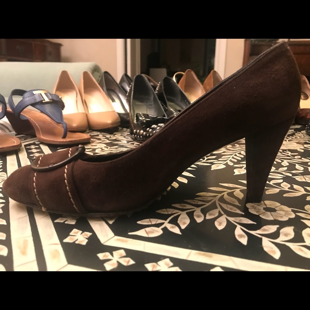 Stuart Weitzman Suede Pumps